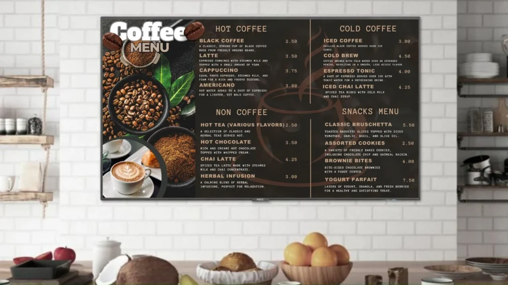 Digital Menu Boards: 5 Must-Have Qualities in a Digital Signage Company