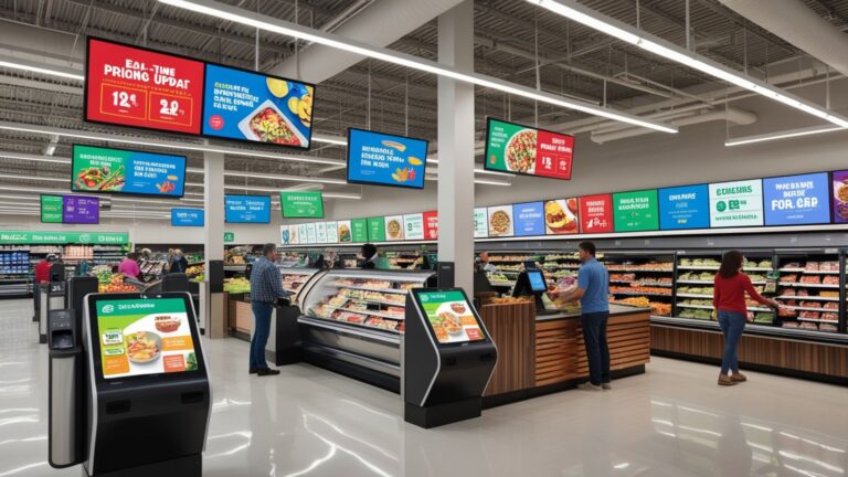 Supermarket Digital Signage