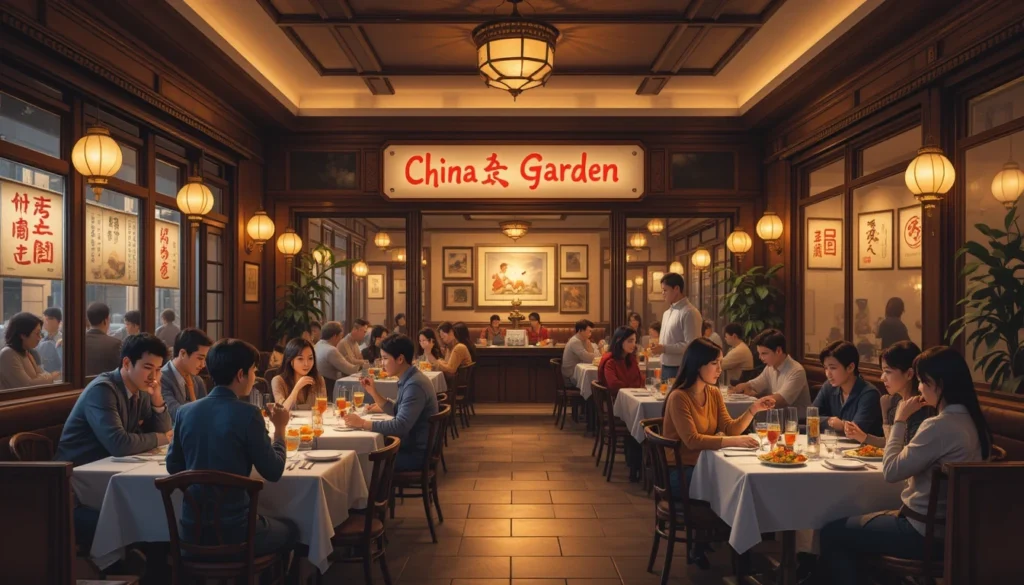 China Garden Menu