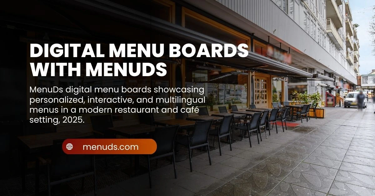 Digital menu boards