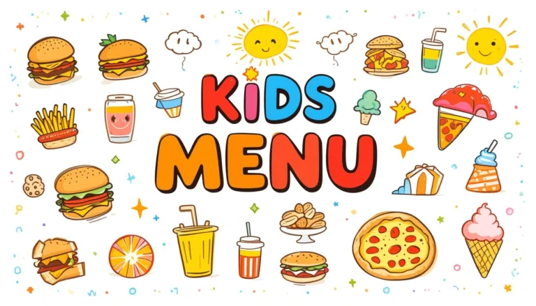 Free Kids Menu