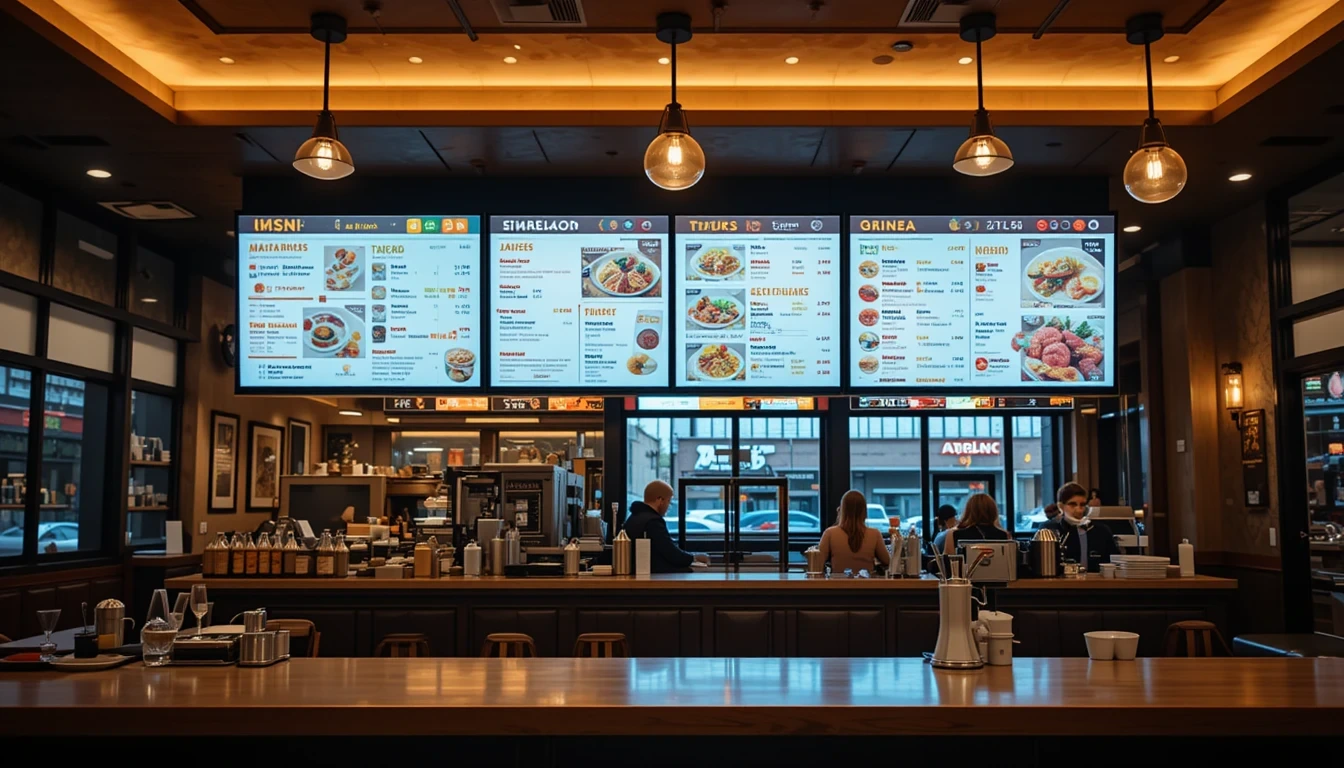 screen glare in menu displays