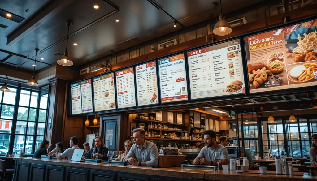 screen glare in menu displays